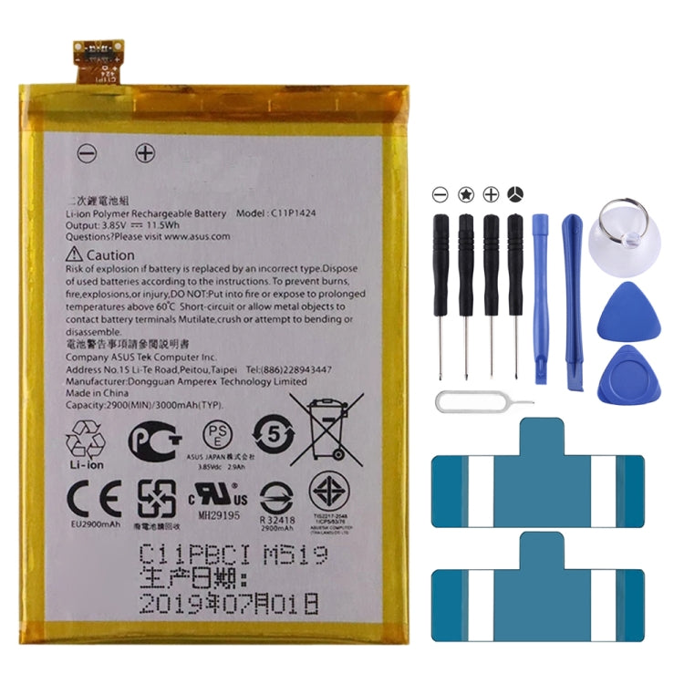 C11P1424 3000mAh Lithium Polymer Battery for Asus Zenfone 2 ZE551ML ZE550ML, For Asus Zenfone 2 ZE551ML C11P1424 3000mAh Lithium Polymer Battery for Asus Zenfone 2 ZE551ML ZE550ML, For Asus Zenfone 2 ZE551ML